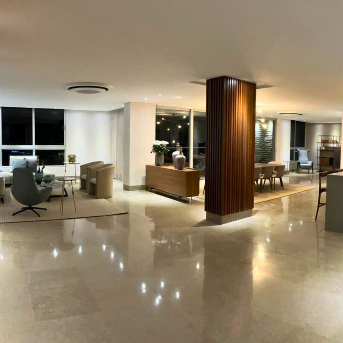 Piso Piscina Mármol Terra